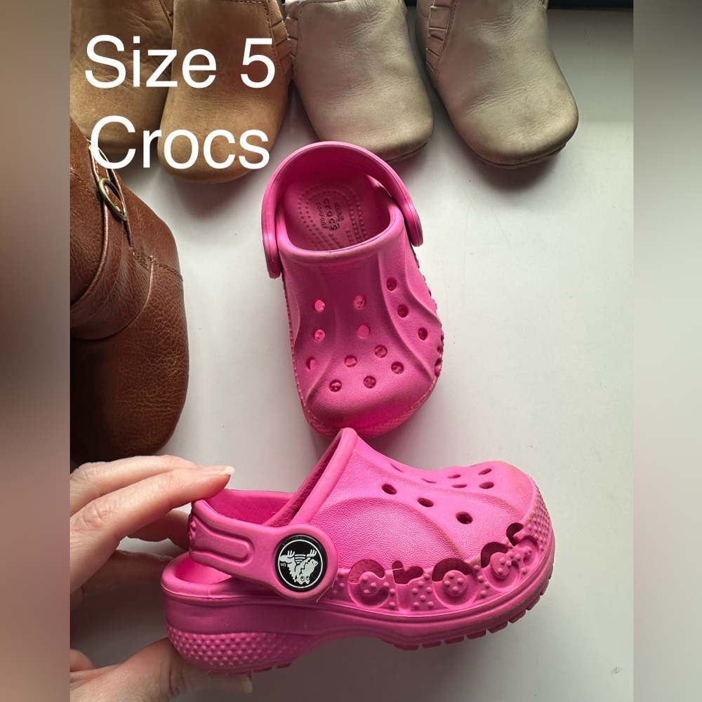 Crocs Toddler Pink Clogs